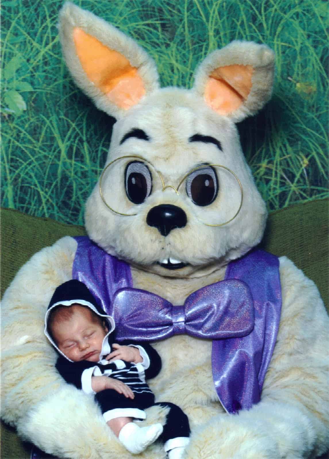 Meeting the Easter Bunny