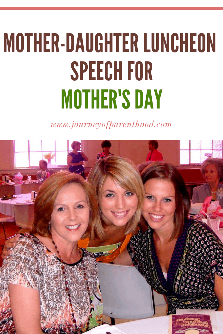 Mother's Day luncheon speech