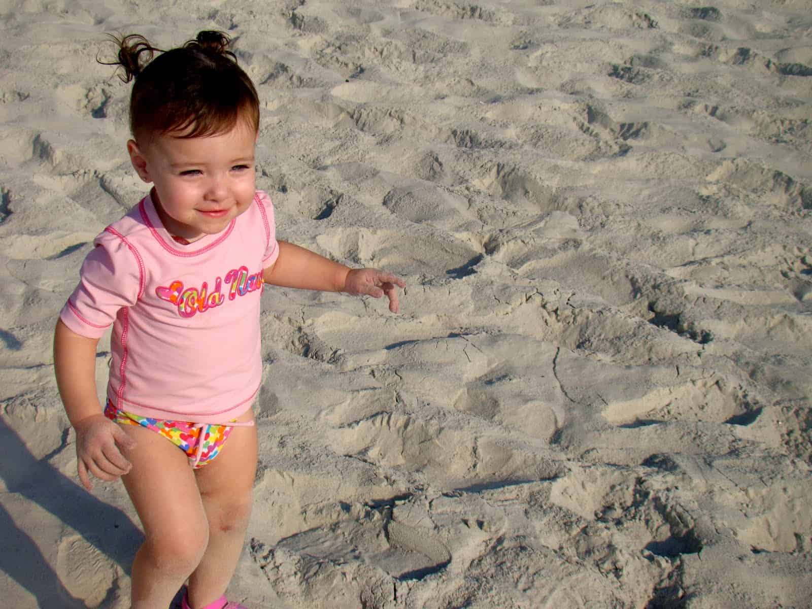 Lorelai’s 1st Ever Beach Day!