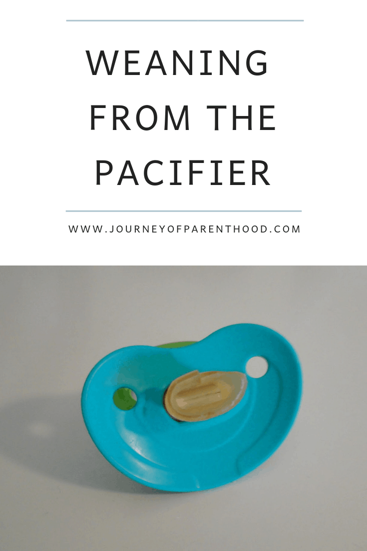 Weaning from the Pacifier