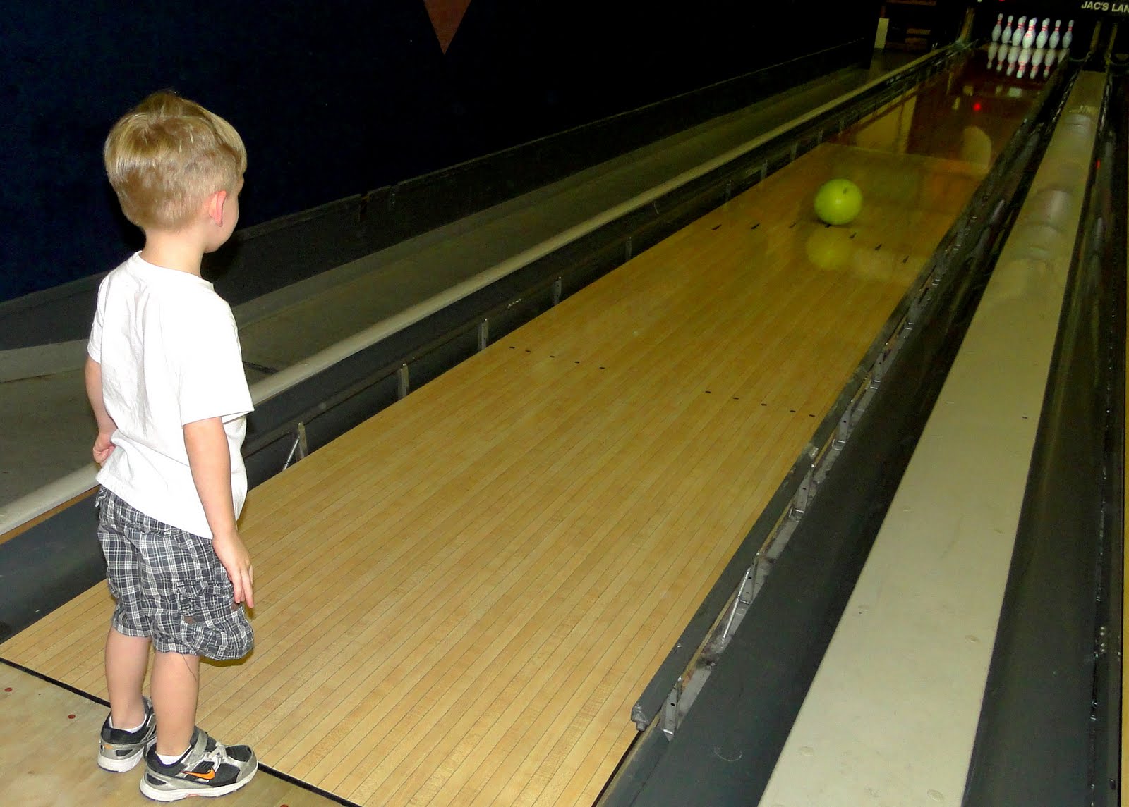 Kye’s First Time Bowling
