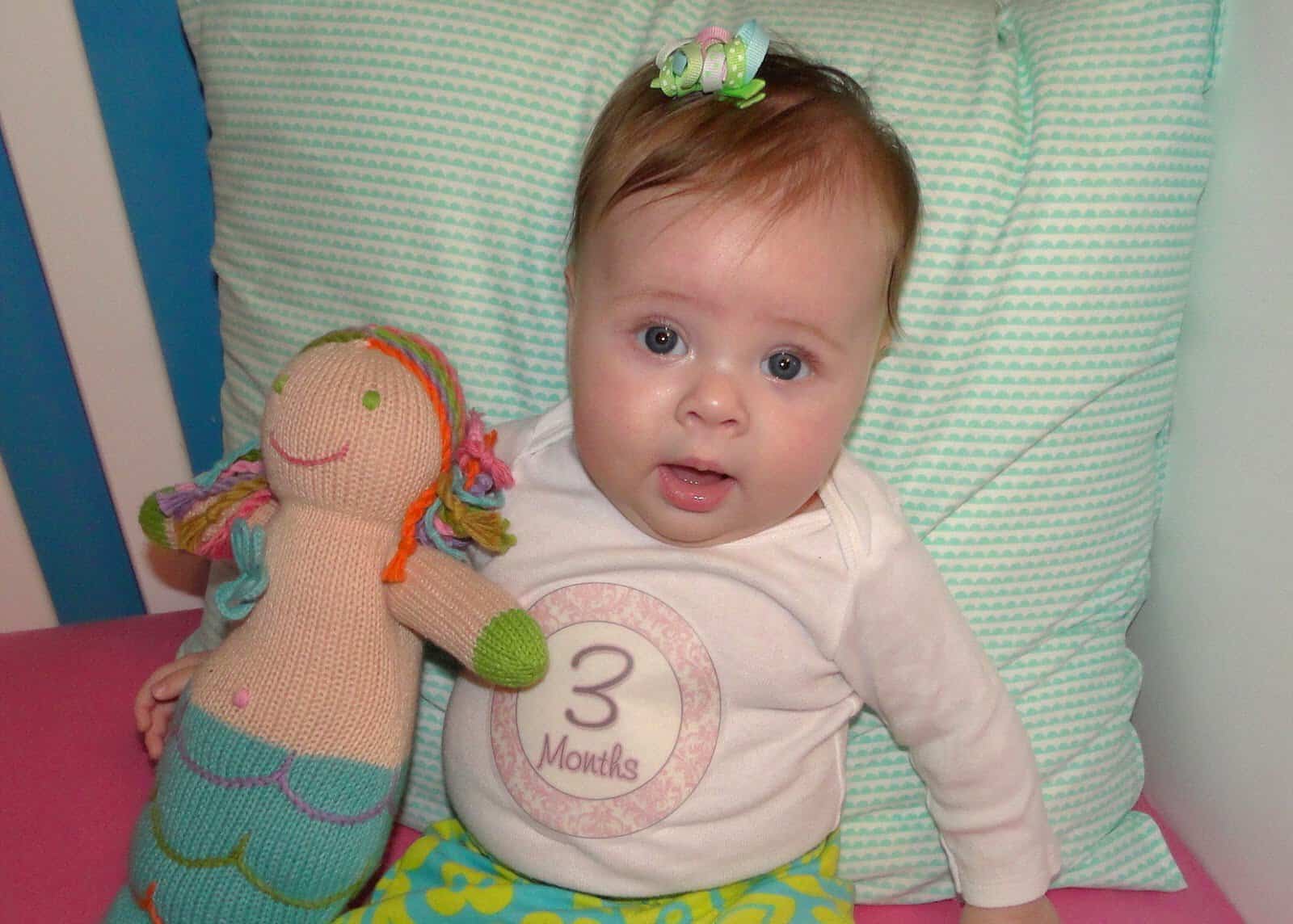 Britt ~ Three Months Old!