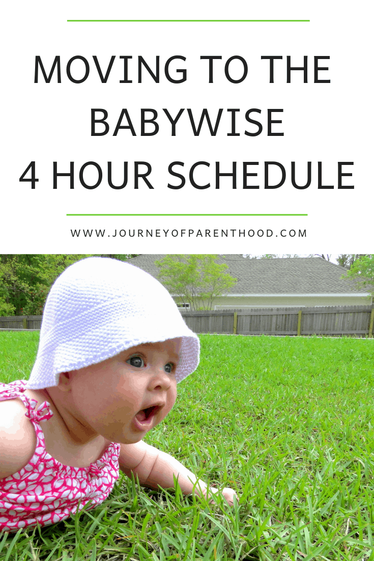 4 hour feeding schedule babywise