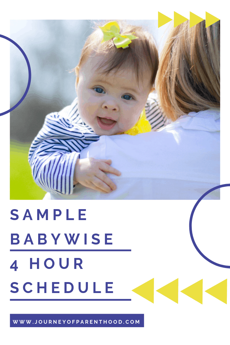 4 hour feeding schedule babywise