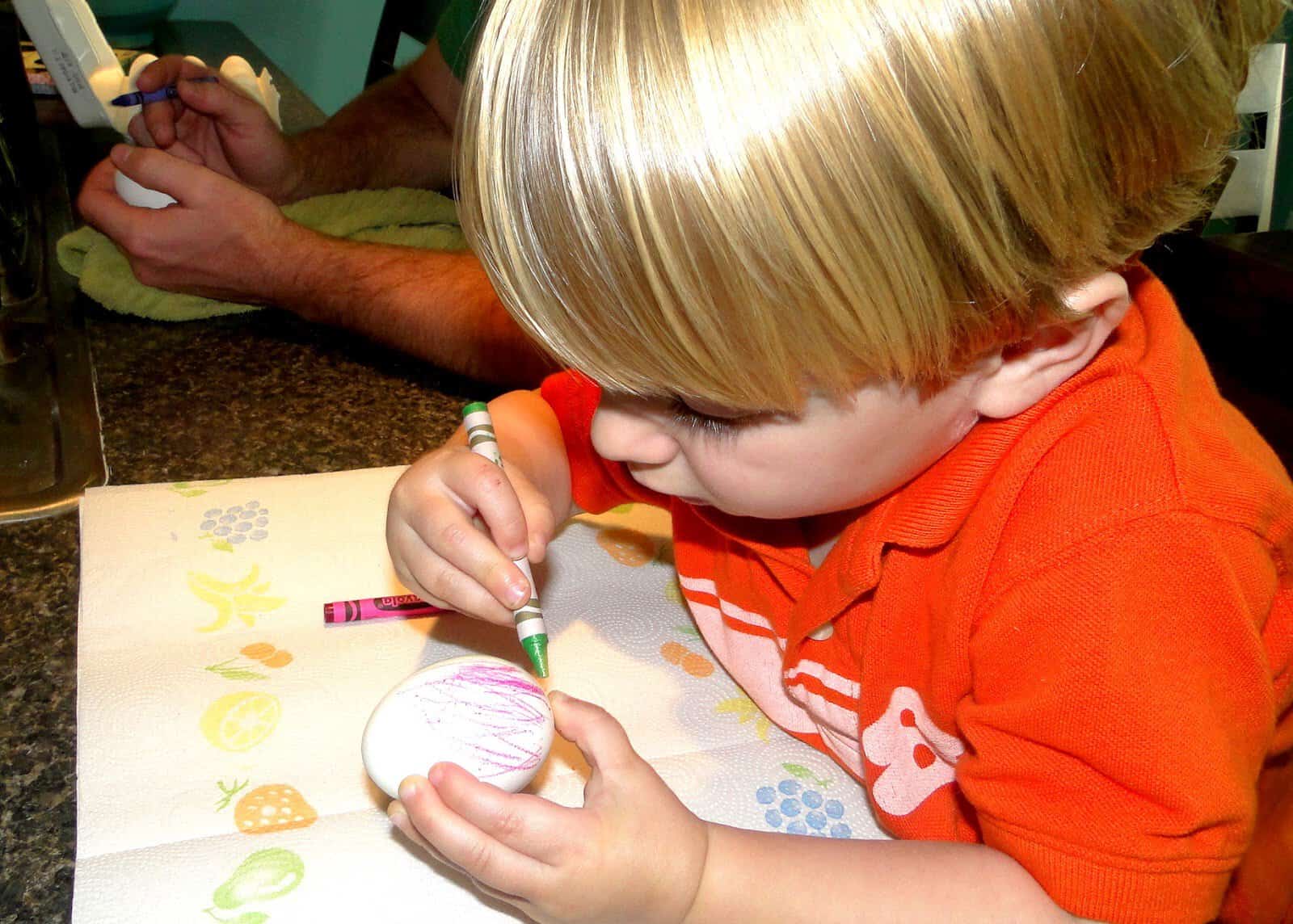 Decorating Easter Eggs