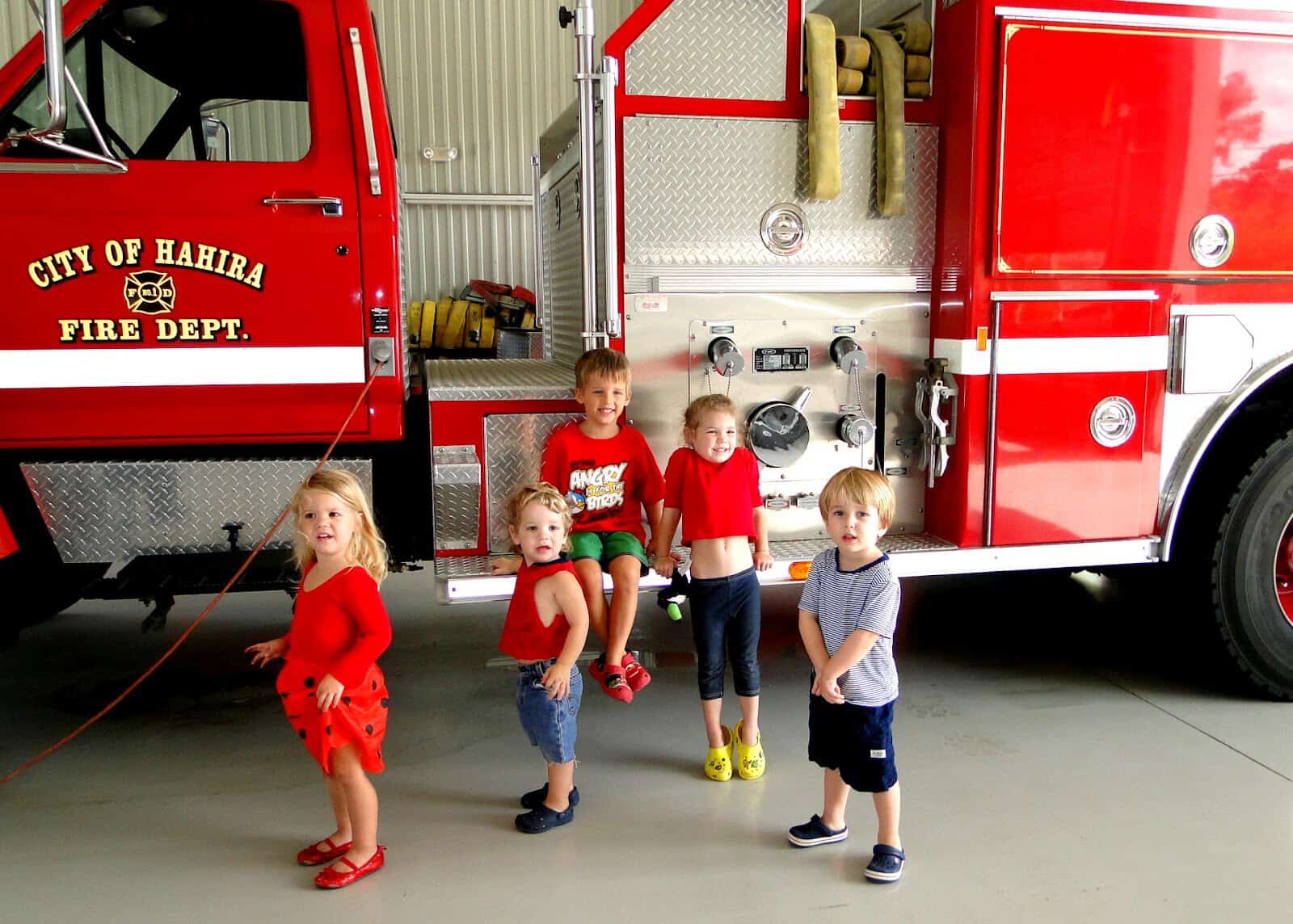 Fire Station Visit 2012