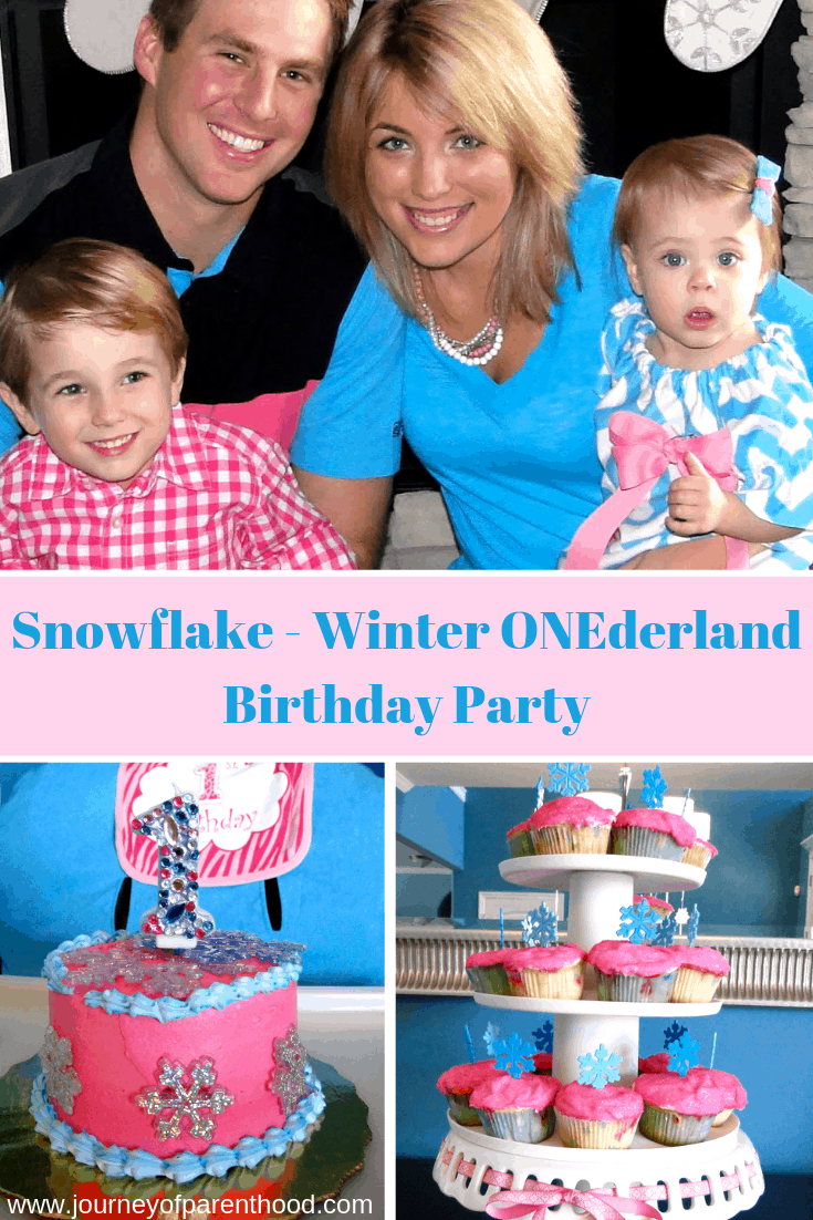 Snowflake Party Decorations: First Birthday Party Ideas!