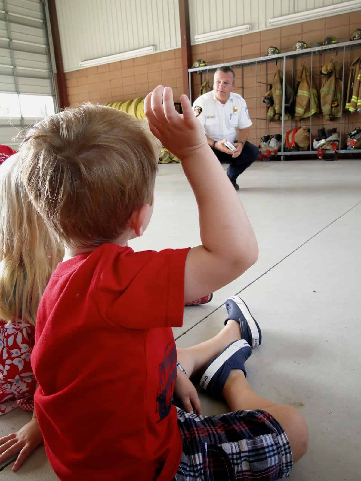 Fire Station Visit 2013