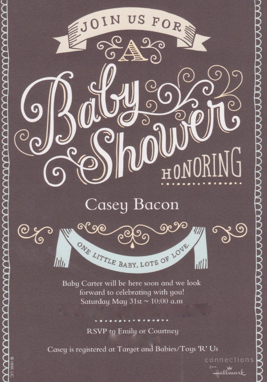Casey’s Baby Shower (Minus Casey)