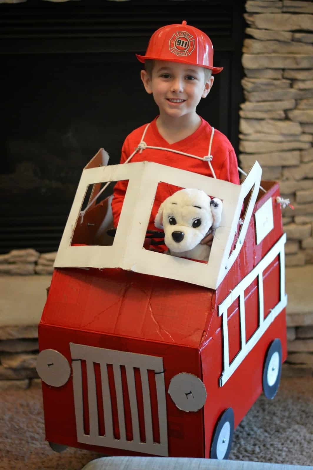 Kye’s 1st School Project: Fireman