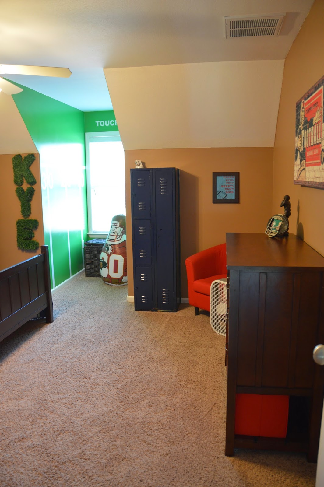 Tour of Our Home: Kye’s Football Room