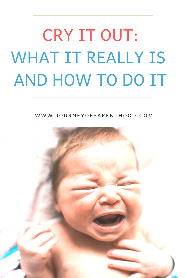 pin image : cry it out what it really is and how to do it