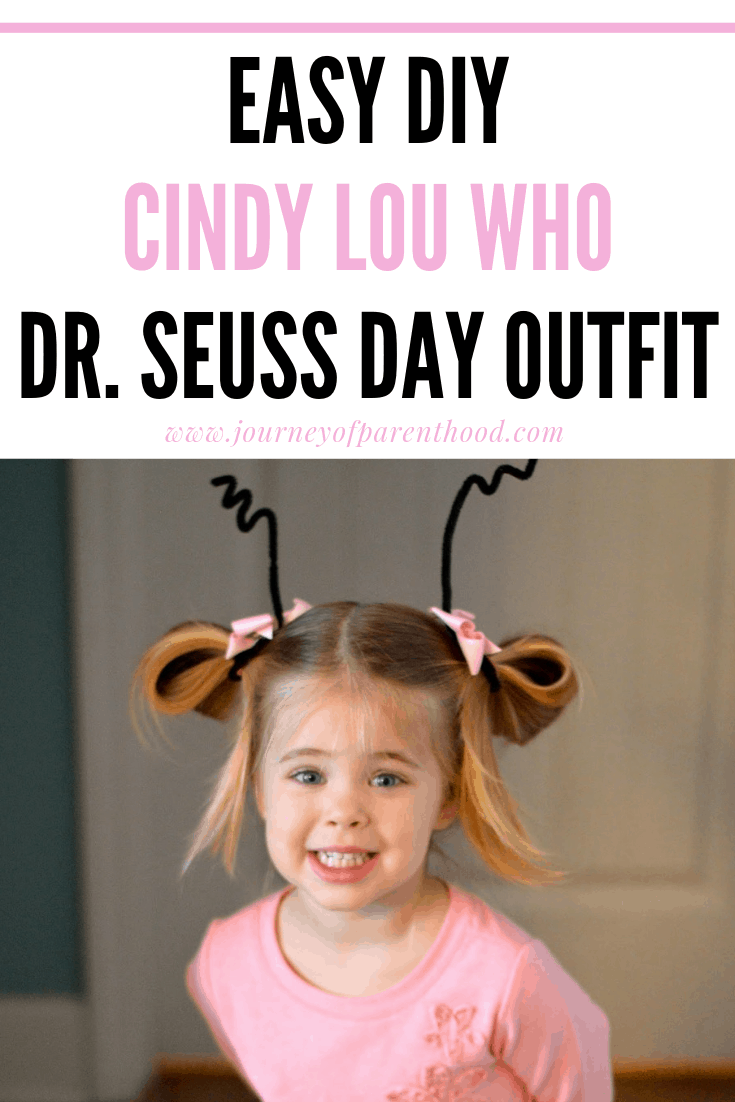 Cindy Lou who dr Seuss day outfit dr. seuss dress up ideas