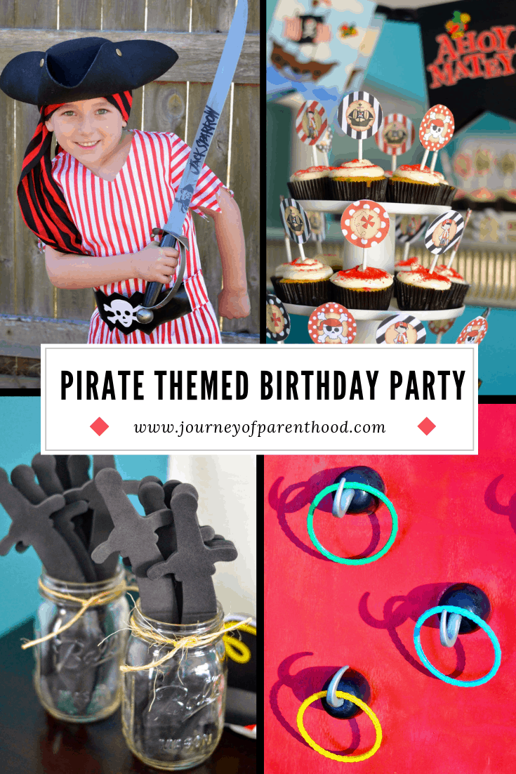 PIRATE THEMED HAPPY BIRTHDAY BANNER - Pirate party supplies - pirate  decorations - pirate birthday party supplies - pirate party - pirate pinata  - pirate party favors - pirate birthday party - pirate theme party supplies  - pirate decorations party - pirat