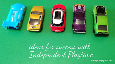 BFBN Week: Ideas for Success with Independent Playtime