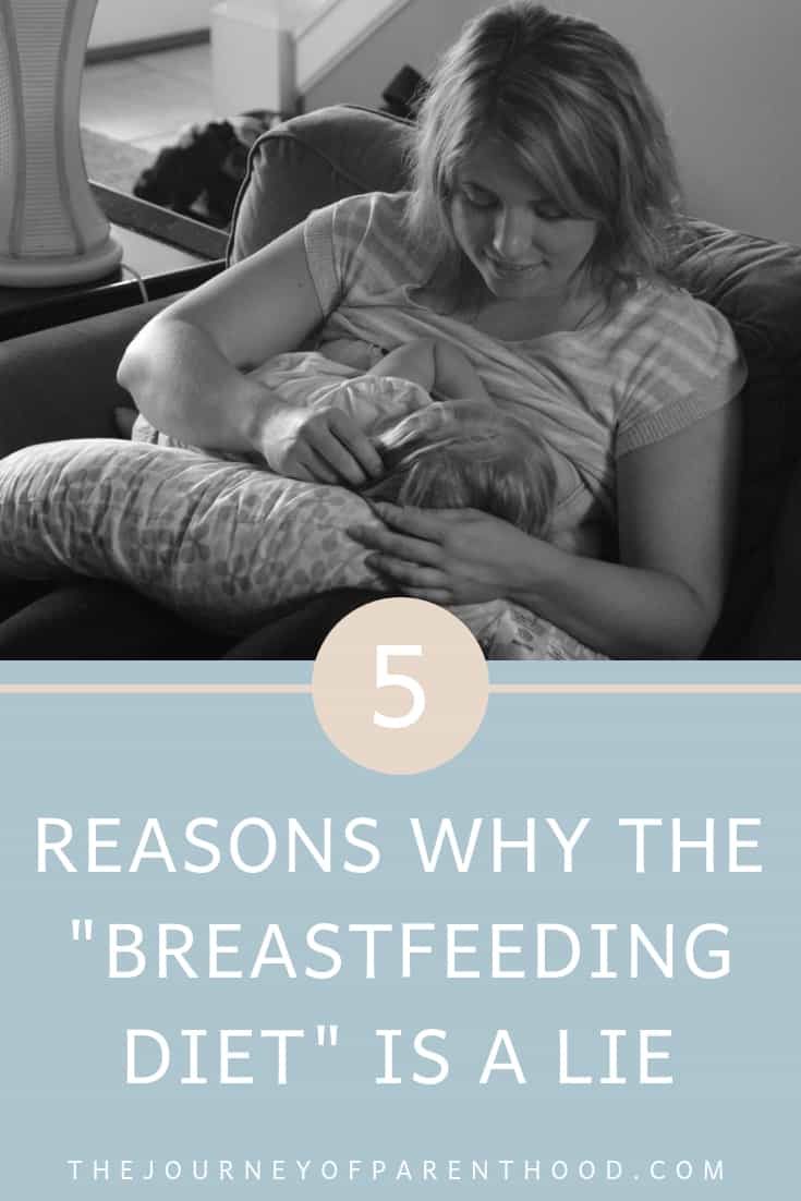 5 reasons why the "breastfeeding diet" is a lie