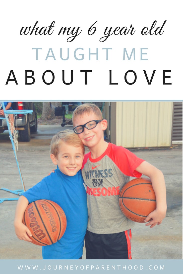 Lessons I learned about Love: From my 6 year old