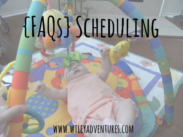 BFBN: FAQs Scheduling