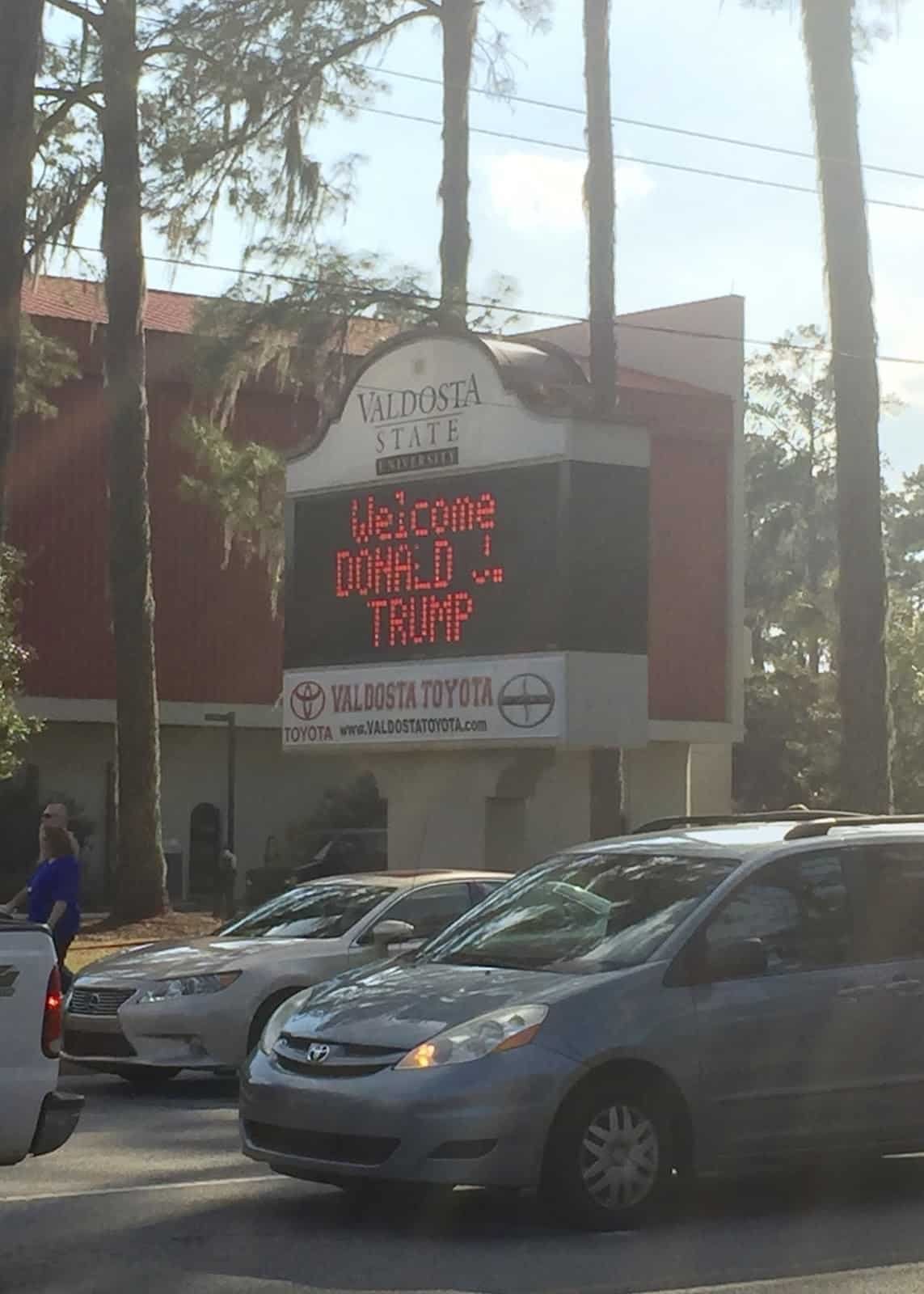 Trump Came to Town