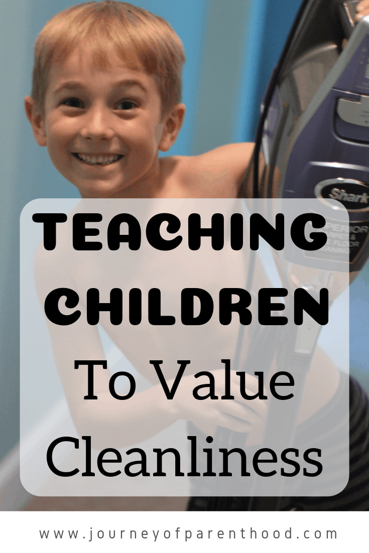 teaching children to value cleanliness