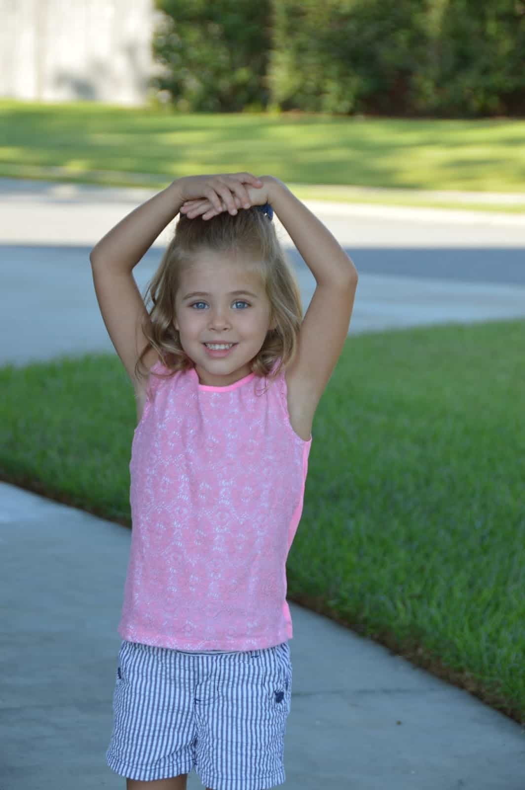 Britt 1st Day of 4 Year Old Preschool