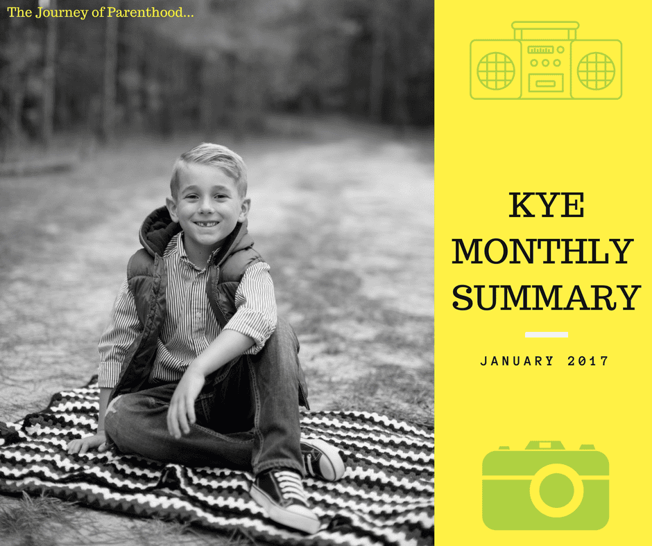 Kye Monthly Recap: January 2017