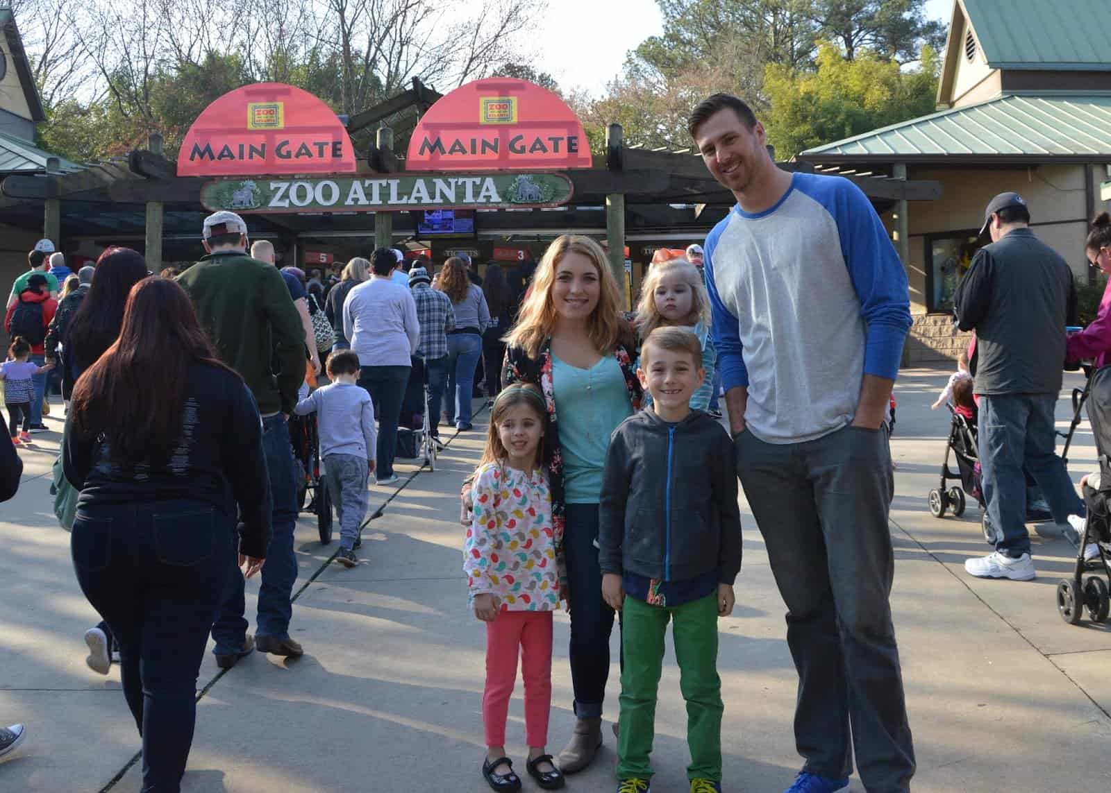Family Day at Zoo Atlanta Feb 2017