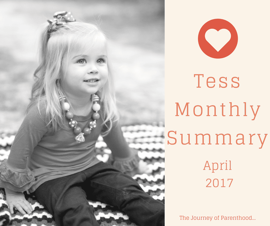 Tess Monthly Summary: April 2017