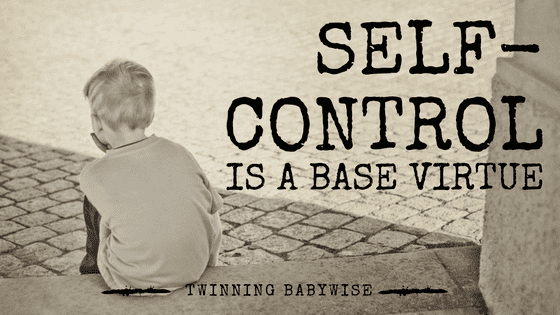 BFBN Week: Self-Control is a Base Virtue