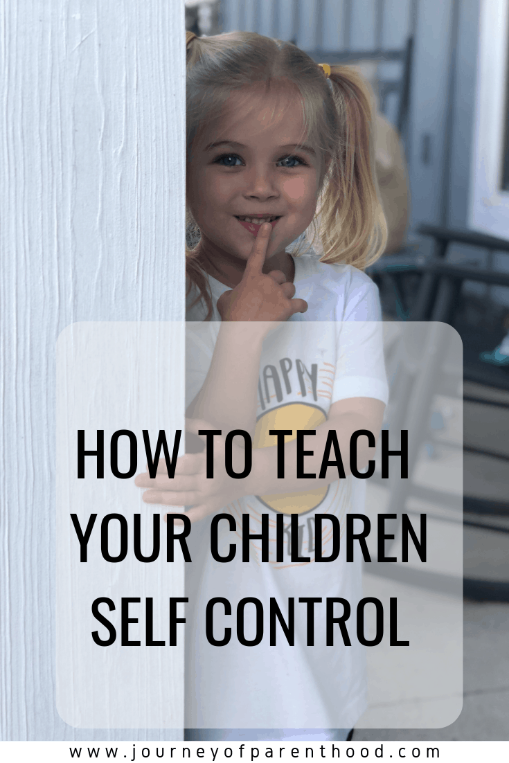 How to Teach Your Children Self-Control