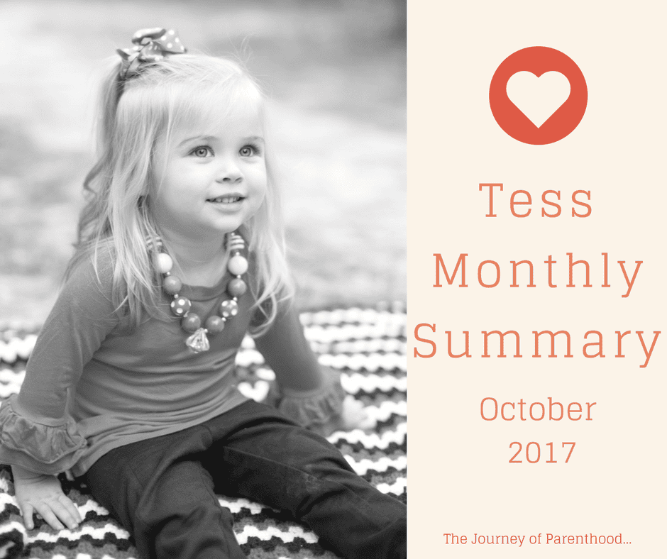 Tess Monthly Summary: October 2017