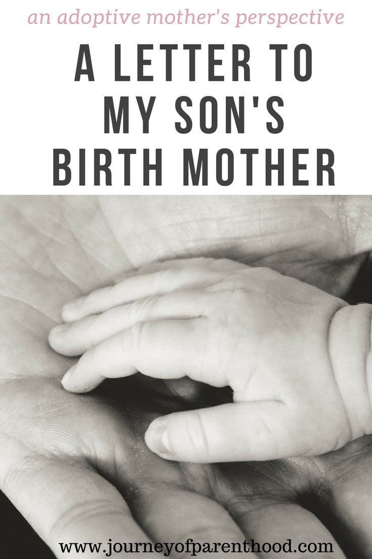 A Letter to My Son’s Mother