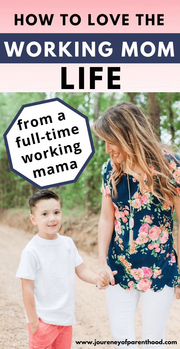 life as a working mom and loving it