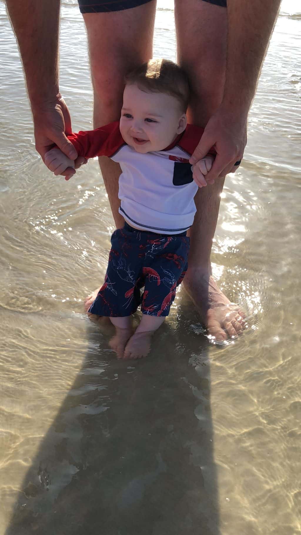 St Augustine: Spear’s First Beach Day