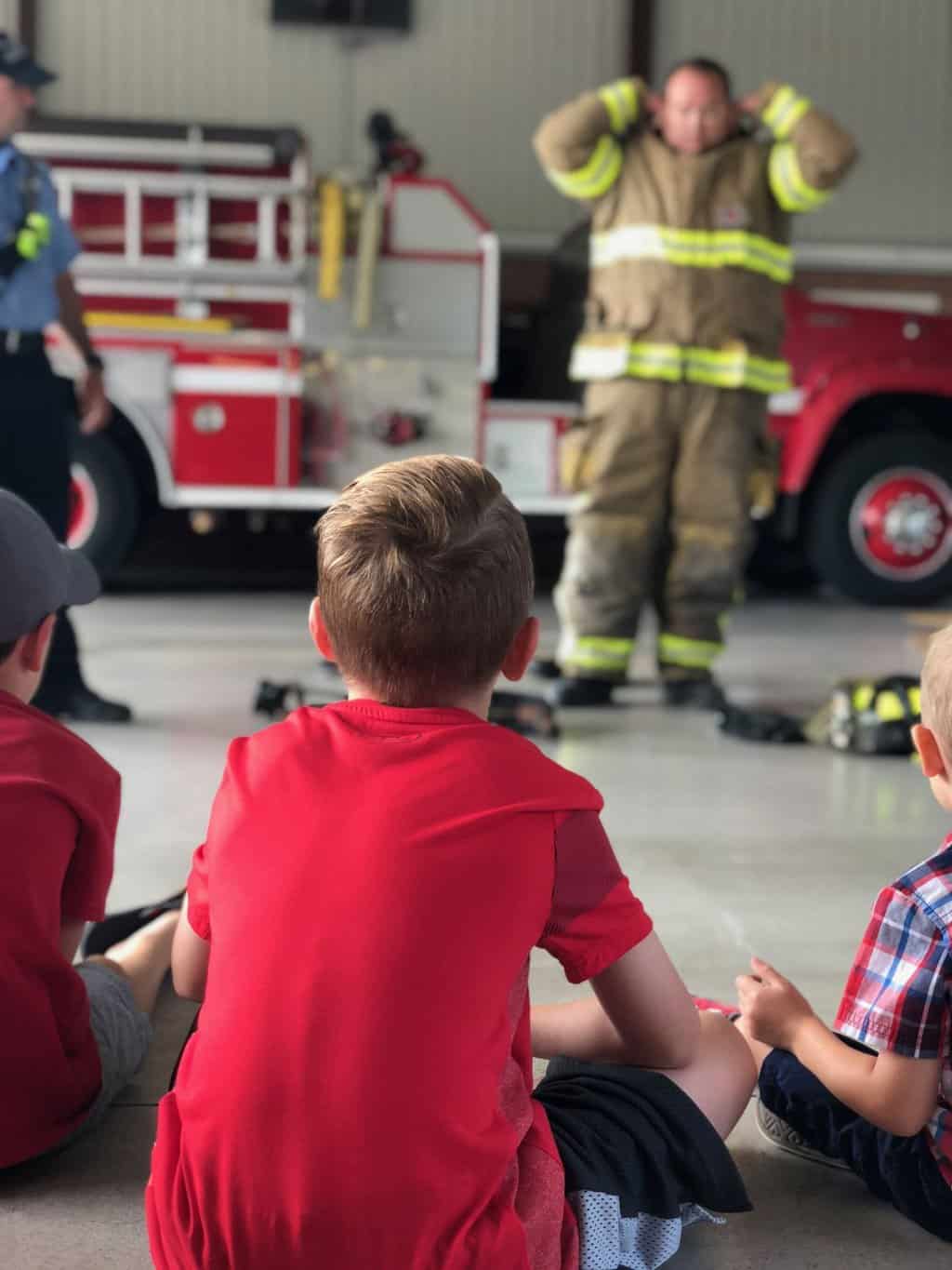 firestation fire safety visit