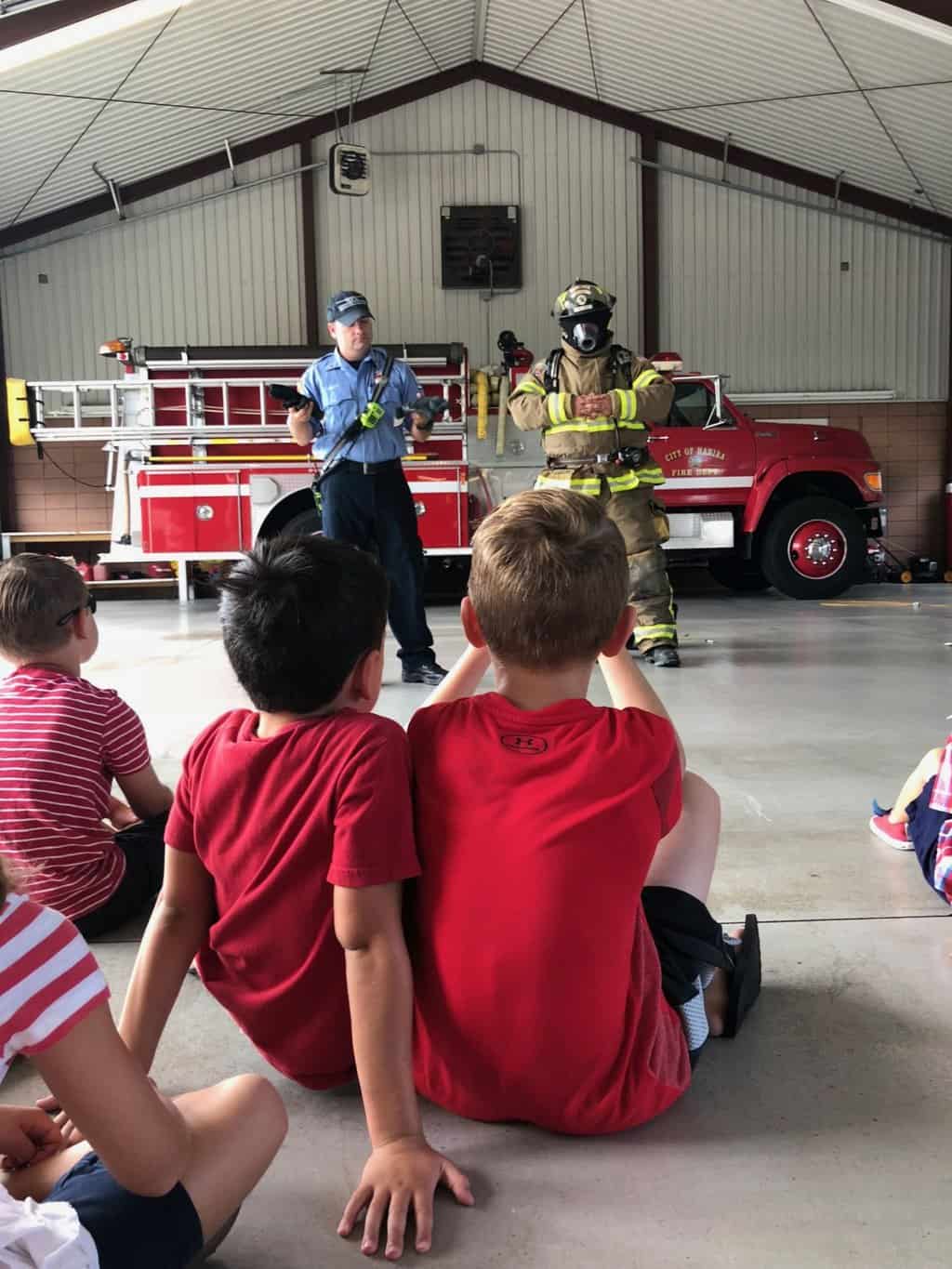 firestation fire safety visit