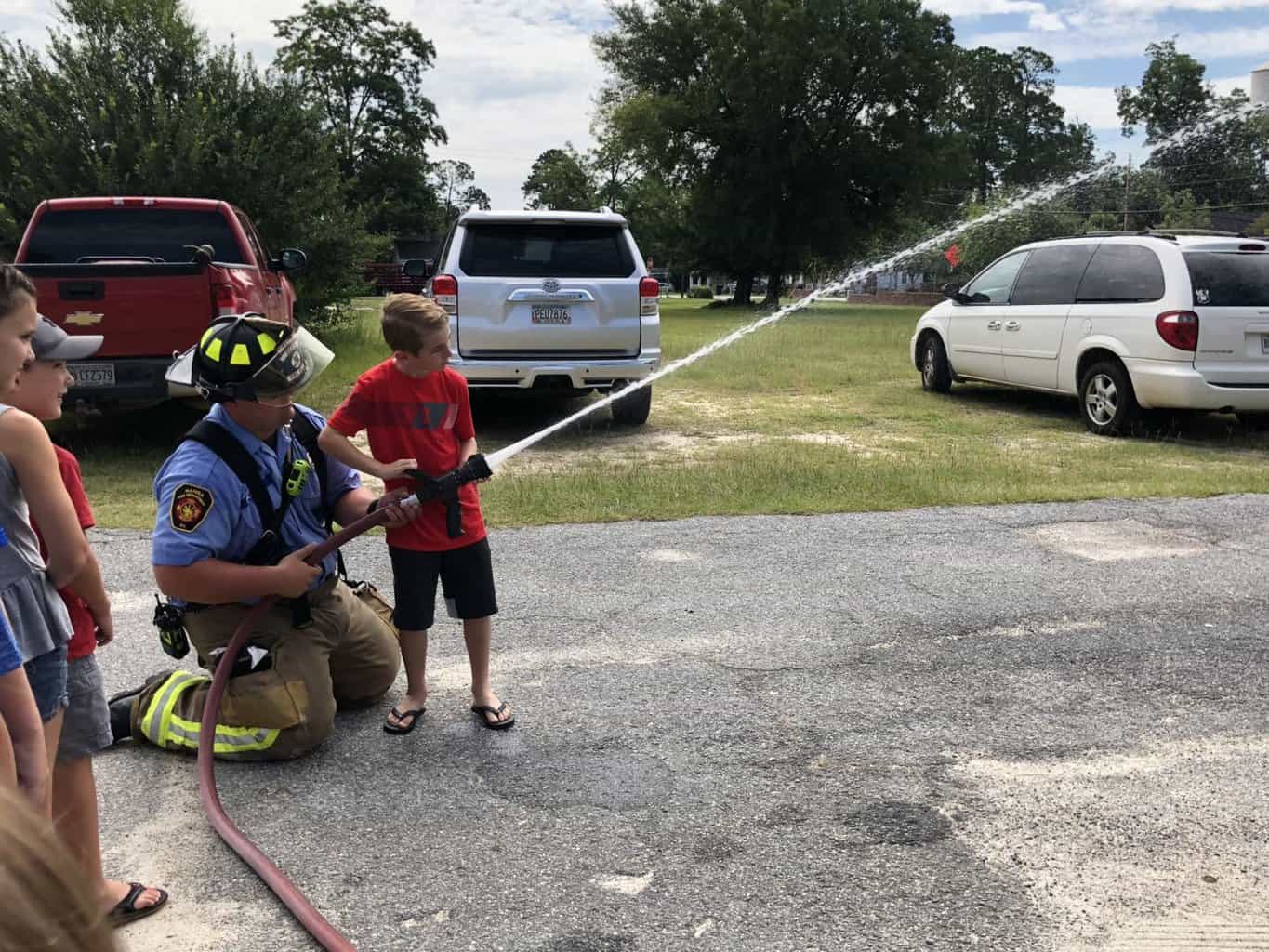 firestation fire safety visit