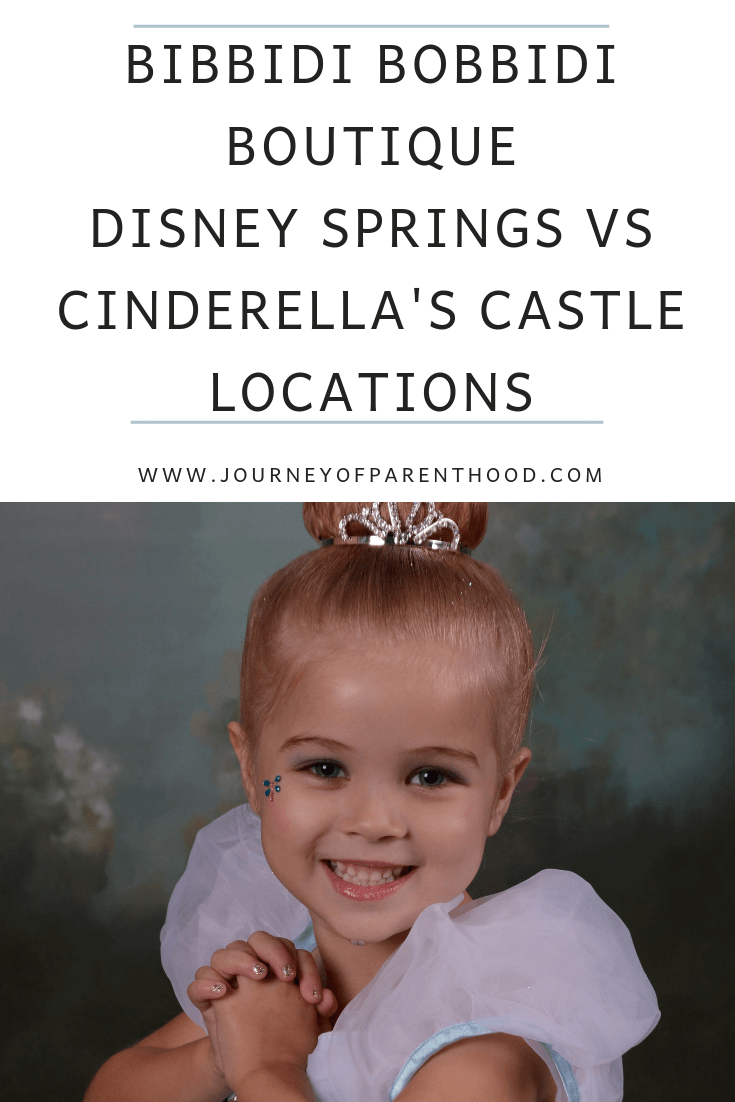 Bibbidi Bobbidi Boutique: Disney Springs vs Cinderella's Castle at Disney World