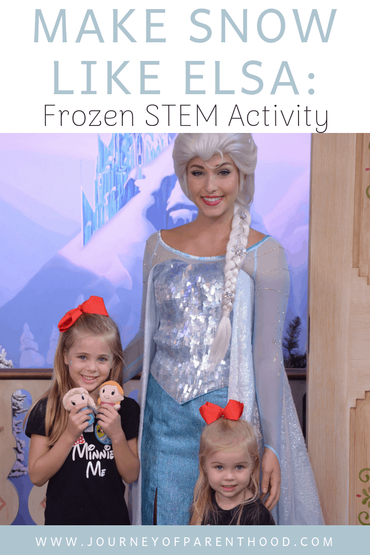 Make Snow Like Elsa: Frozen STEM Activity