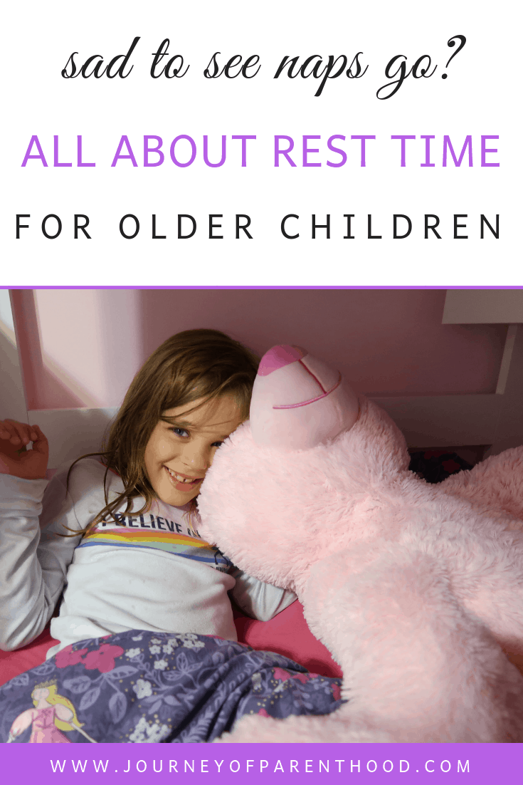 all about rest time for older children