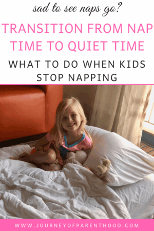 Transition from Nap Time to Quiet Time: What to do When Kids Stop