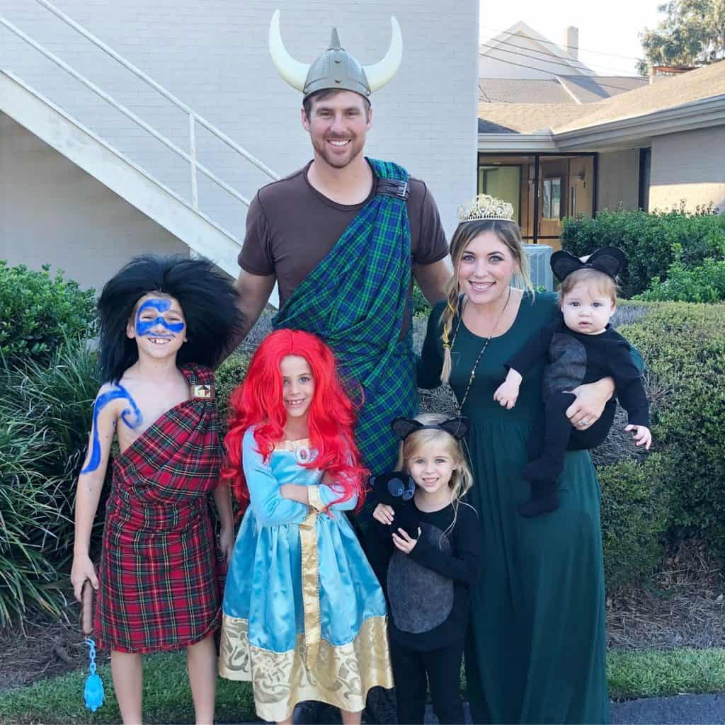 Brave Family Costumes for Halloween