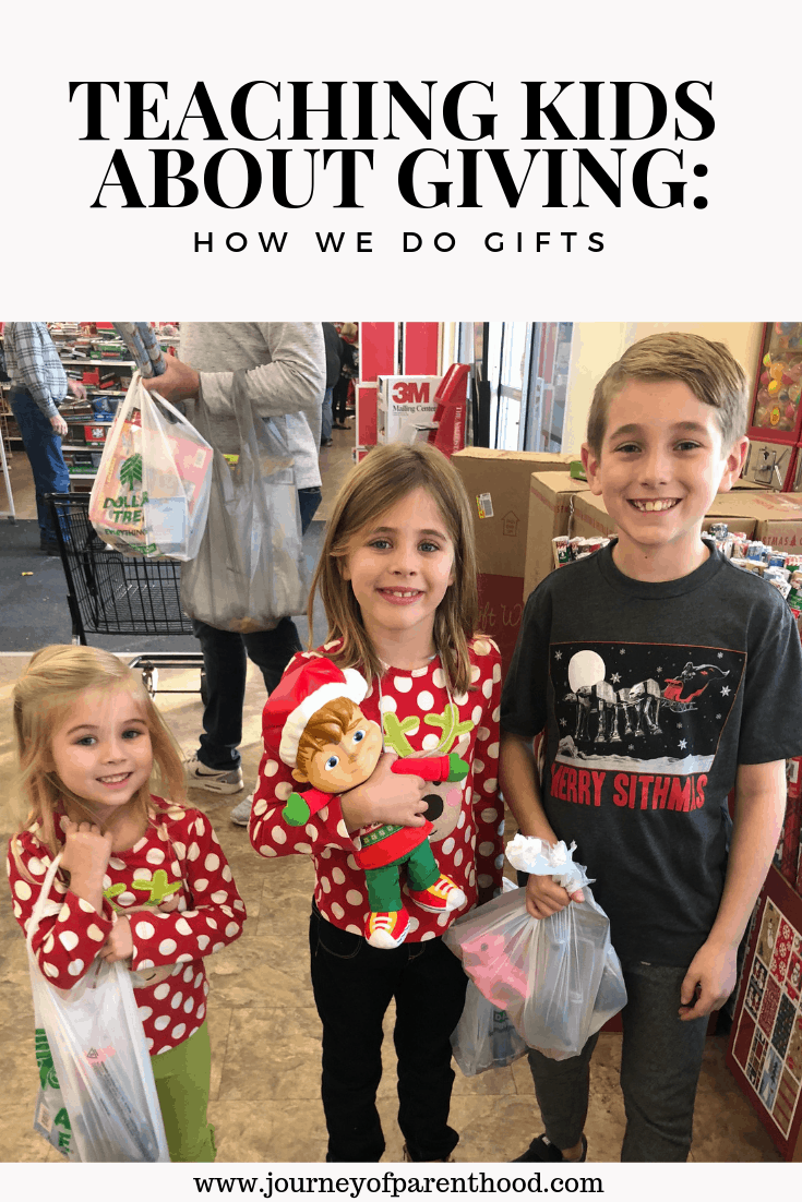 Teaching Kids About Giving: How We Do Gifts