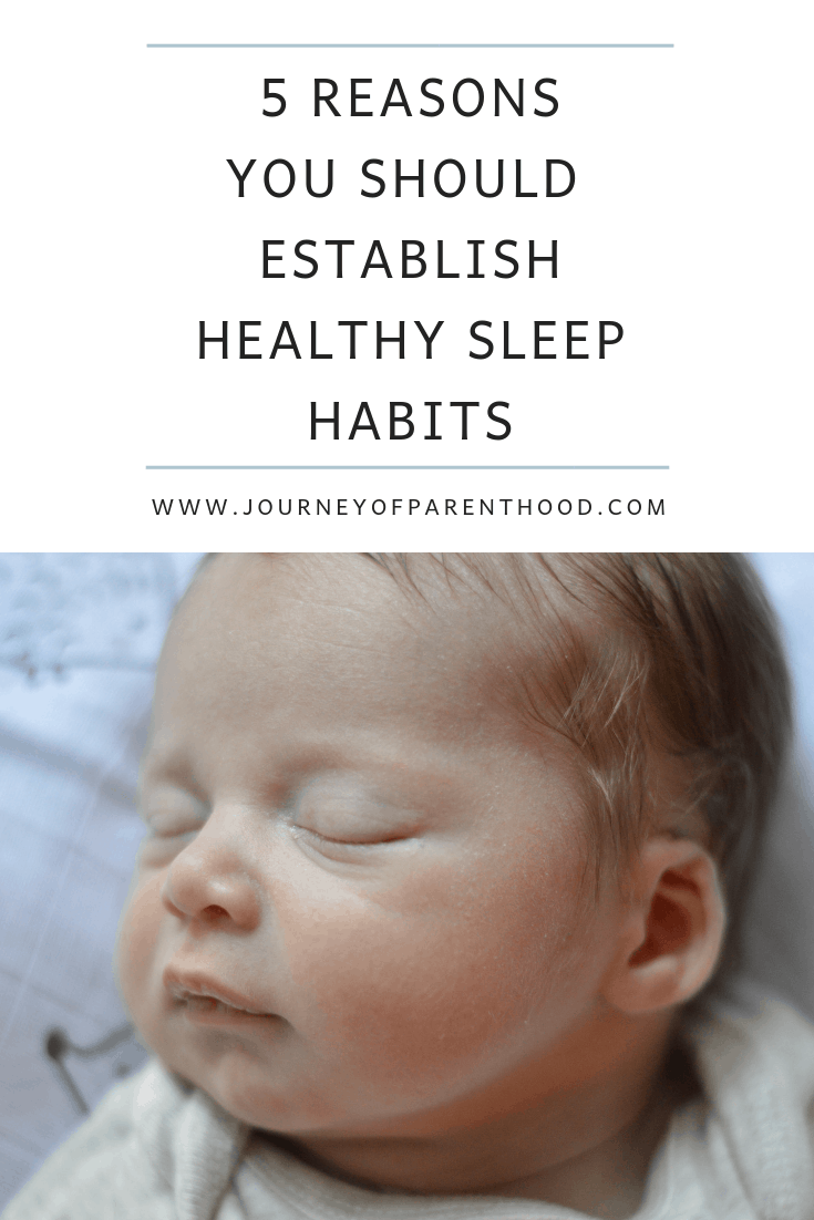 5 reasons you should establish healthy sleep habits