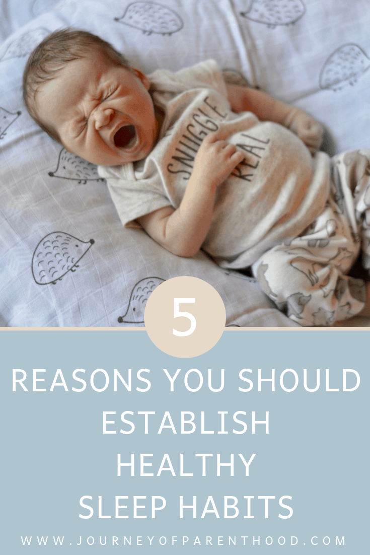 5 reasons you should establish healthy sleep habits