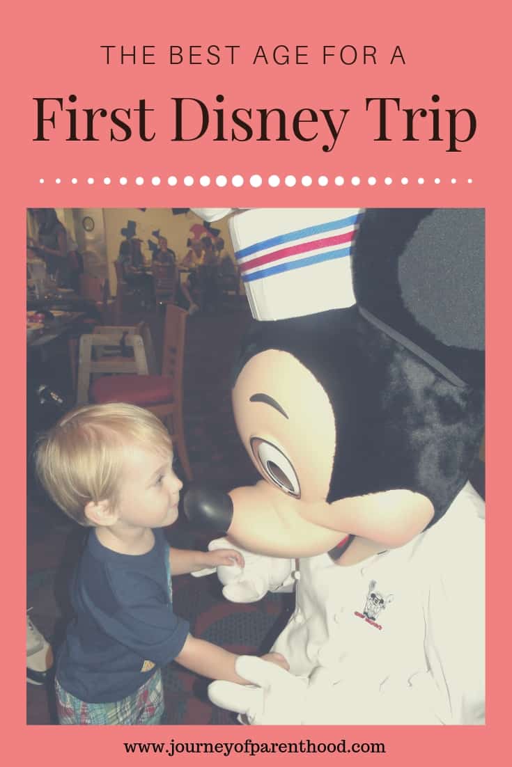 The Best Age for A First Disney Trip