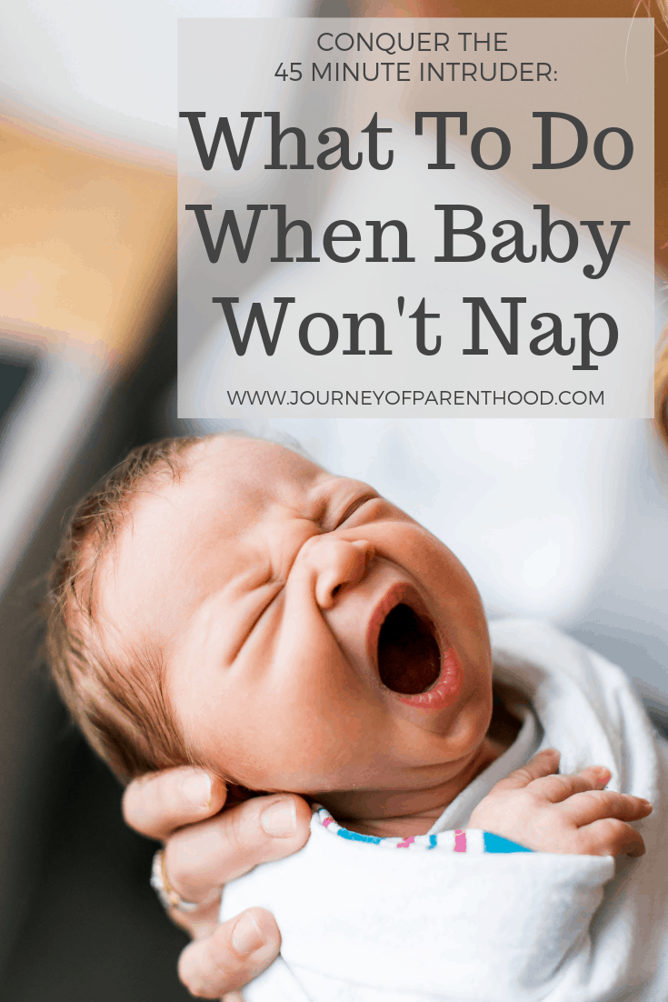What to do when baby won't nap