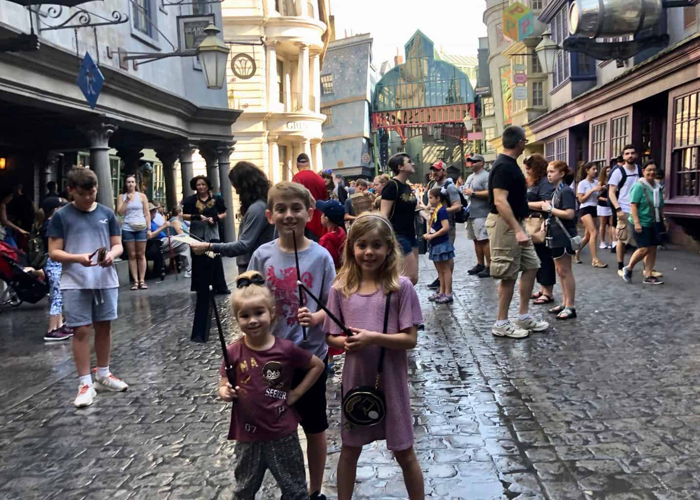 first time at universal studios orlando the wizarding world of harry potter