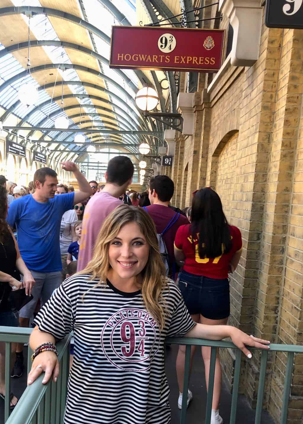 first time at universal studios orlando the wizarding world of harry potter
