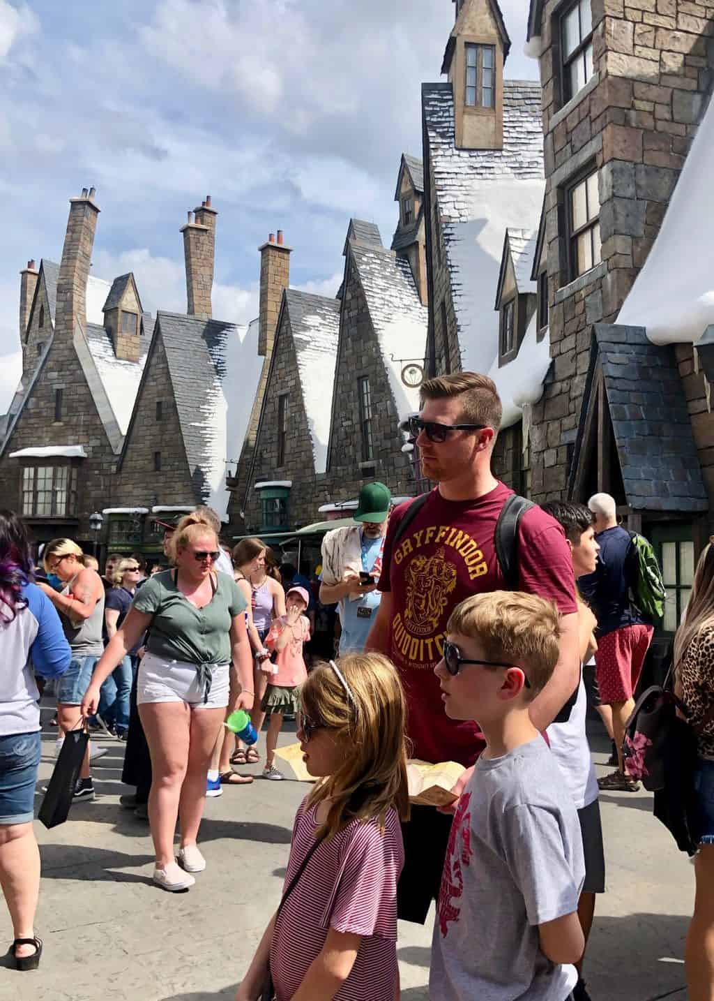 first time at universal studios orlando the wizarding world of harry potter